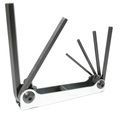 Urrea Metal case folding Metric from 3 mm to 10 mm hex keys 4973